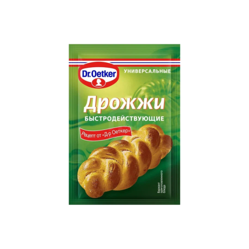 Дрожжи быстродействующие Dr. Oetker, 7 г